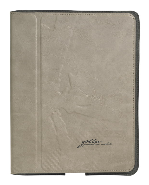 GOLLA pouzdro obal Perilla G1380 tmavá béžová barva na iPad 2, 3, 4