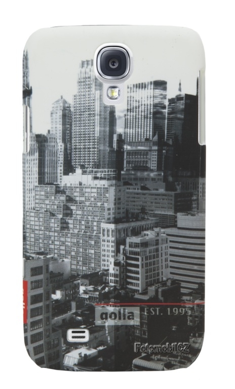 GOLLA zadní kryt Sebastian G1533 pro Samsung Galaxy S4, šedá, + fólie na displej