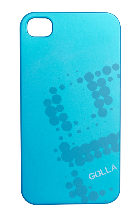 GOLLA zadní kryt pro Apple iPhone 4 SHY G1187, tyrkysová