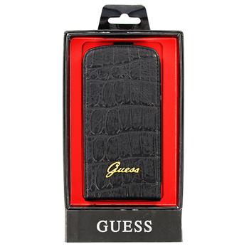 GUFLS3CMB Guess Croco Black Flip Pouzdro pro Samsung i9300 (EU Blister)