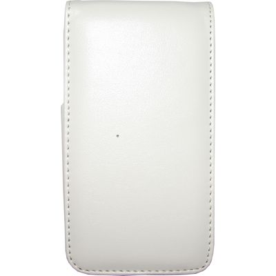 Koženkové pouzdro na iPhone 3G - bílé