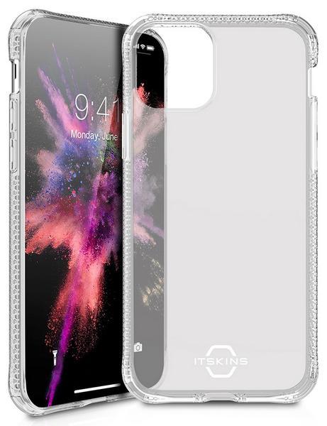 Odolné silikonové pouzdro ITSKINS Nano Gel 1m Drop iPhone 11 Pro Max, Clear