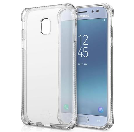 ITSKINS Spectrum gel 2m Drop silikonové pouzdro pro Samsung J330F Galaxy J3 2017, Clear