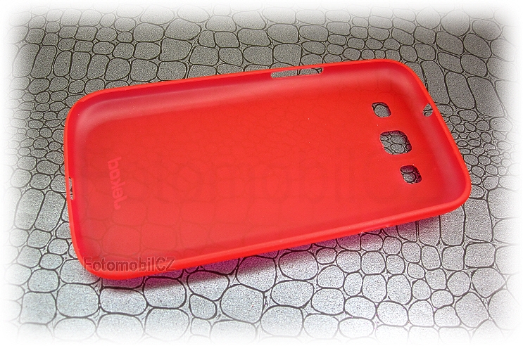 Pouzdro JEKOD PP ultratenký 0,3 mm kryt Red pro Samsung i9300 Galaxy S3