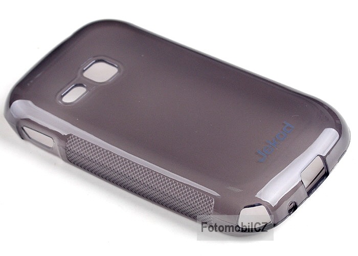 Silikonové pouzdro kryt JEKOD TPU + fólie Black pro Samsung S6310 Galaxy Young
