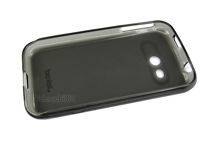 Silikonové pouzdro kryt JEKOD TPU + fólie Black pro Alcatel OT975 / Vodafone Smart3