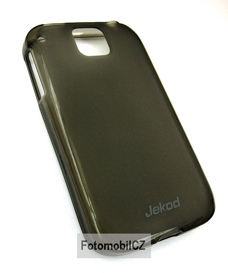 Silikonové ochranné pouzdro JEKOD TPU Black + fólie pro Alcatel OT 991