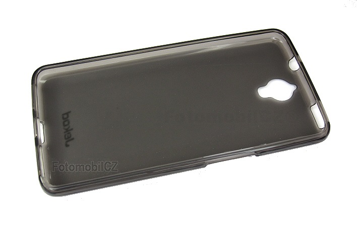 Silikonové pouzdro kryt JEKOD TPU + fólie Black pro Alcatel One Touch Idol X+