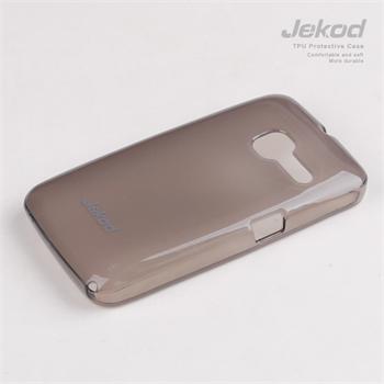 Silikonové pouzdro kryt JEKOD TPU + fólie Black pro Alcatel T´Pop 4010D