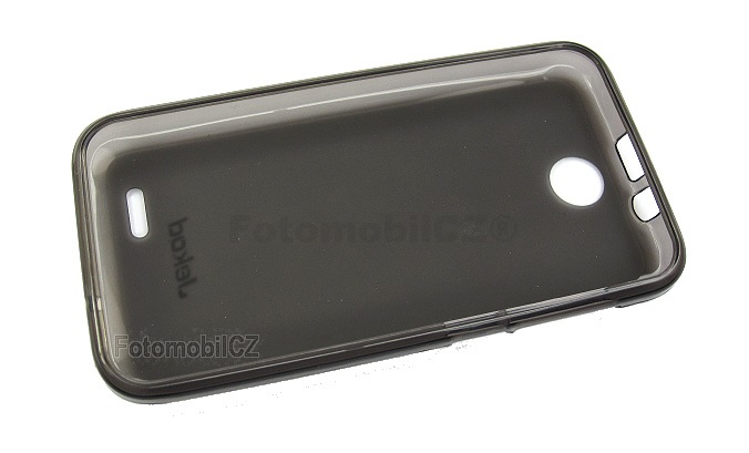 Silikonové pouzdro kryt JEKOD TPU + fólie Black pro HTC Desire 310