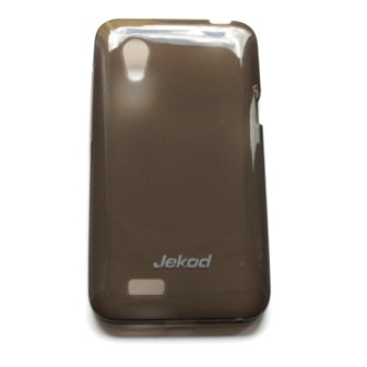 Silikonové pouzdro kryt JEKOD TPU + fólie Black pro HTC Desire VT