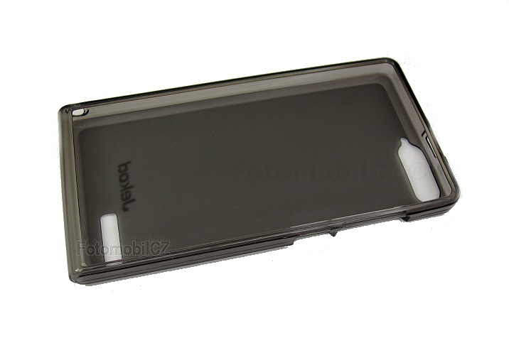 Silikonové pouzdro kryt JEKOD TPU + fólie Black pro Huawei Ascend G6