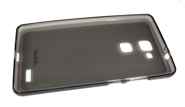 Silikonové pouzdro kryt JEKOD TPU + fólie Black pro Huawei Ascend Mate 7