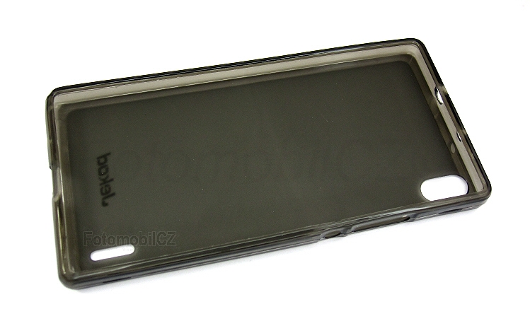 Silikonové pouzdro kryt JEKOD TPU + fólie Black pro Huawei Ascend P7