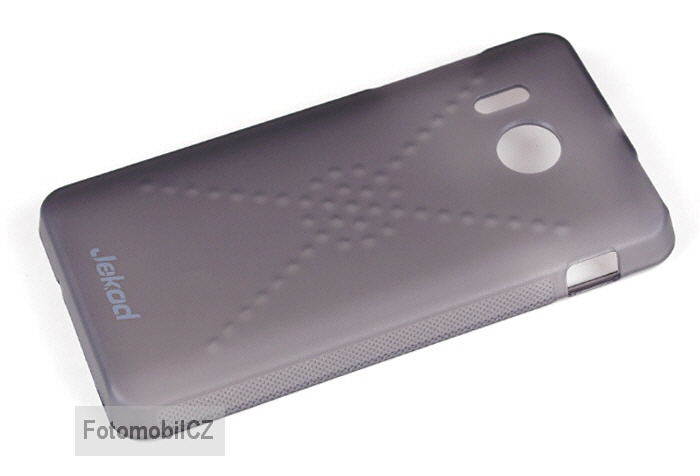 Silikonové pouzdro kryt JEKOD TPU + fólie Black pro Huawei Y300