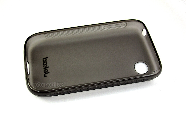 Silikonové pouzdro kryt JEKOD TPU + fólie Black pro LG D160 L40