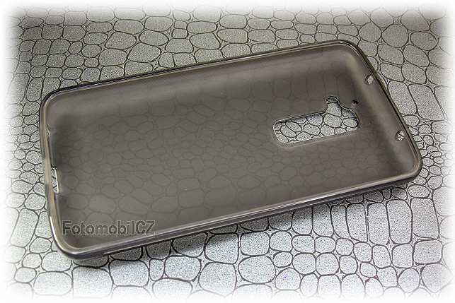 Silikonové pouzdro kryt JEKOD TPU + fólie Black pro LG Optimus G2