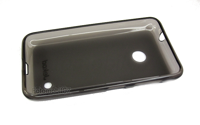 Silikonové pouzdro kryt JEKOD TPU + fólie Black pro Nokia Lumia 530