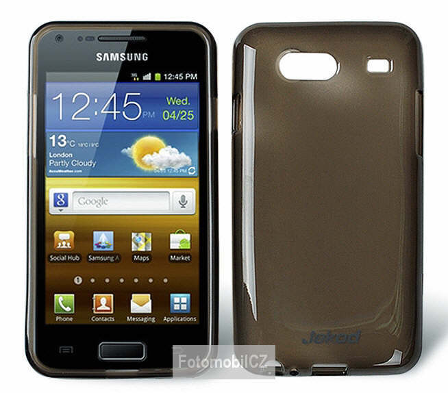 Silikonové pouzdro kryt JEKOD TPU + fólie Black pro Samsung i9070 Galaxy S Advance