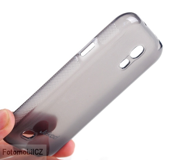 Silikonové pouzdro kryt JEKOD TPU + fólie Black pro Samsung i9195 Galaxy S4 mini