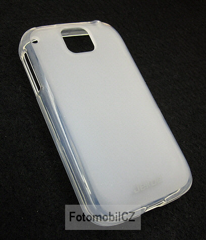 Silikonové pouzdro kryt JEKOD TPU  White pro Alcatel OT 991