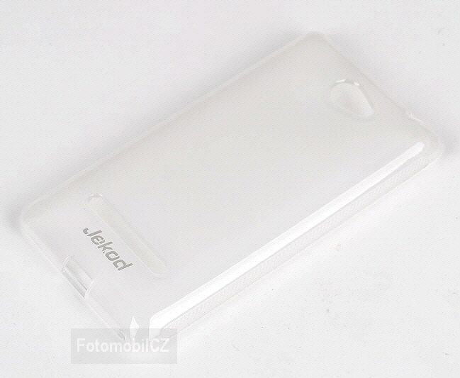 Silikonové pouzdro kryt JEKOD TPU + fólie White pro HTC 8S