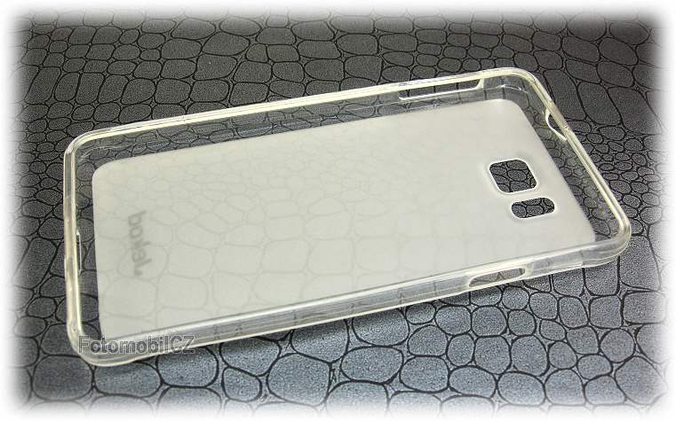 Silikonové pouzdro kryt JEKOD TPU + fólie White pro Samsung G850 Galaxy Alpha