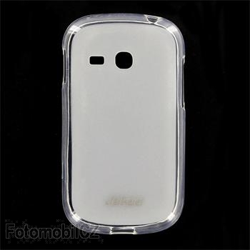 Silikonové pouzdro kryt JEKOD TPU + fólie White pro Samsung S6790 Galaxy Fame Lite