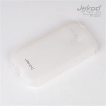 Silikonové ochranné pouzdro JEKOD TPU + fólie  White pro Samsung S7560 Galaxy Trend