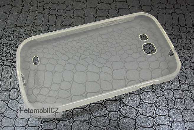 Silikonové pouzdro kryt JEKOD TPU + fólie White pro Samsung i8730 Galaxy Express