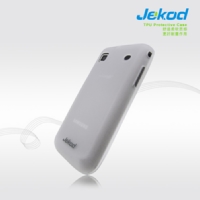 Silikonové ochranné pouzdro JEKOD TPU + fólie White pro Samsung i9000