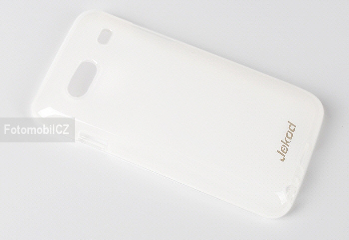 Silikonové pouzdro kryt JEKOD TPU + fólie White pro Samsung i9070 Galaxy S Advance