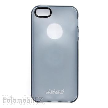 JEKOD TPU Pouzdro vč. Rámečku + fólie Black pro iPhone 5 / 5S