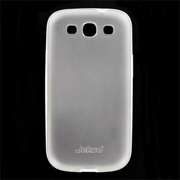 JEKOD TPU Pouzdro vč. Rámečku + fólie White pro Samsung i9300, i9301 Galaxy S3