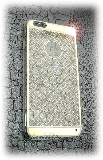 Silikonový ultratený kryt pouzdro pro iPhone 6 zlatý vzor GOLD 4A