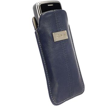 Krusell pouzdro LUNA Medium, modrá/písková