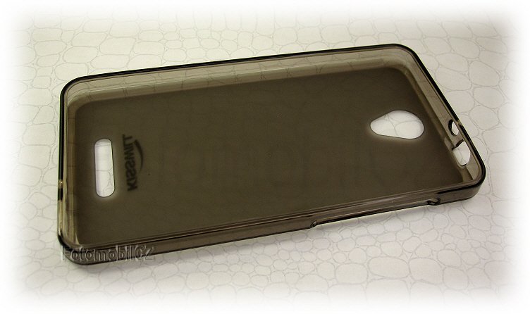 Kisswill TPU černé transparentní silikonové pouzdro pro Alcatel 5051 Pop 4 (5.0