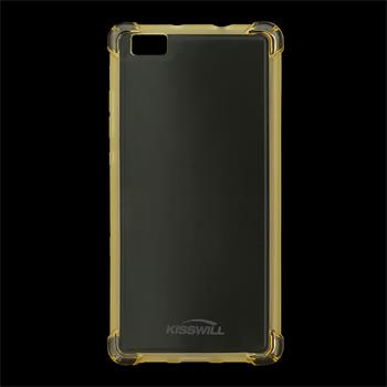 Kisswill Shock TPU silikonové pouzdro GOLD zlatá barva pro Huawei P8 Lite
