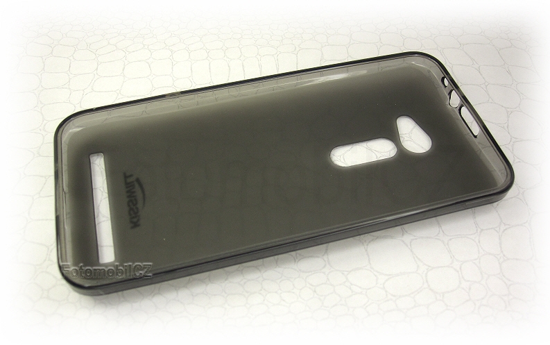 Kisswill TPU černé transparentní silikonové pouzdro pro Asus ZenFone 2 ZE500CL