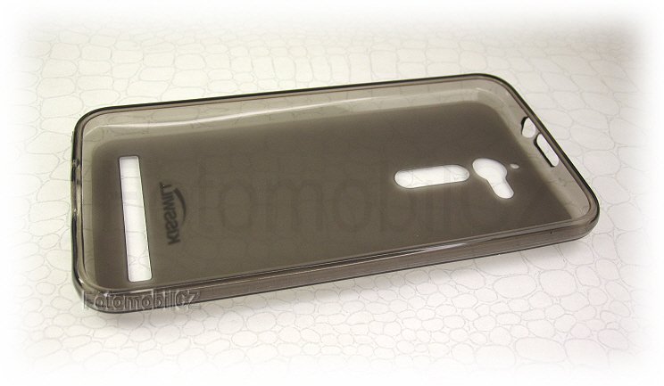 Kisswill TPU černé transparentní silikonové pouzdro pro Asus ZenFone GO ZB500KG