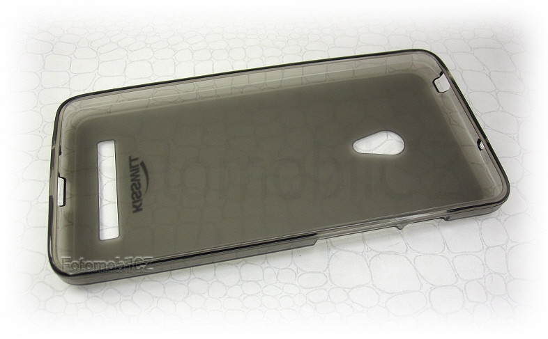 Kisswill TPU černé transparentní silikonové pouzdro pro Asus Zenfone 5