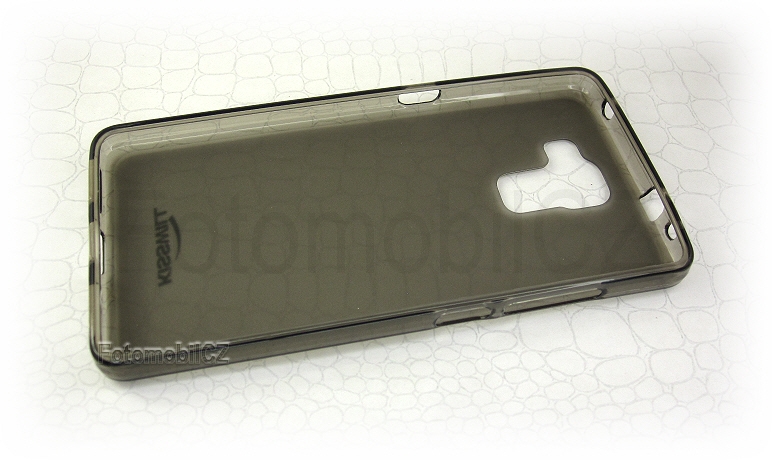 Kisswill TPU černé transparentní silikonové pouzdro pro Honor 7
