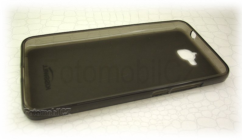 Kisswill TPU černé transparentní silikonové pouzdro pro Huawei  Y6 Pro