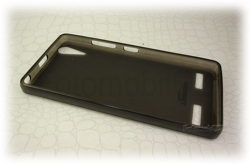 Kisswill TPU černé transparentní silikonové pouzdro pro Lenovo A6010