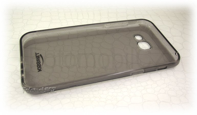 Kisswill TPU černé transparentní silikonové pouzdro pro Samsung A520 Galaxy A5 2017