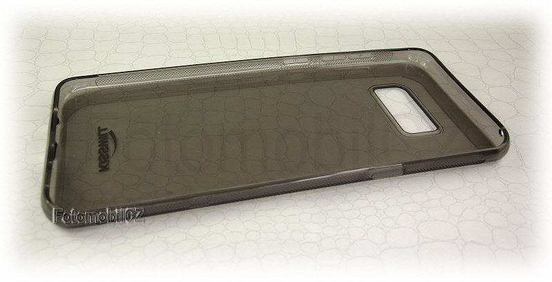 Kisswill TPU černé transparentní silikonové pouzdro pro Samsung G955 Galaxy S8 Plus