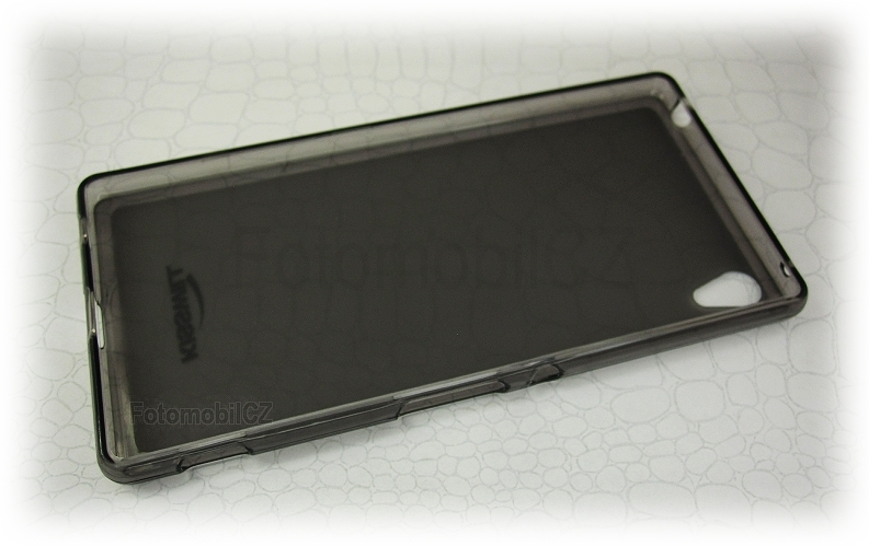 Kisswill TPU silikonové transparentní pouzdro BLACK pro Sony E6553 Xperia Z3+