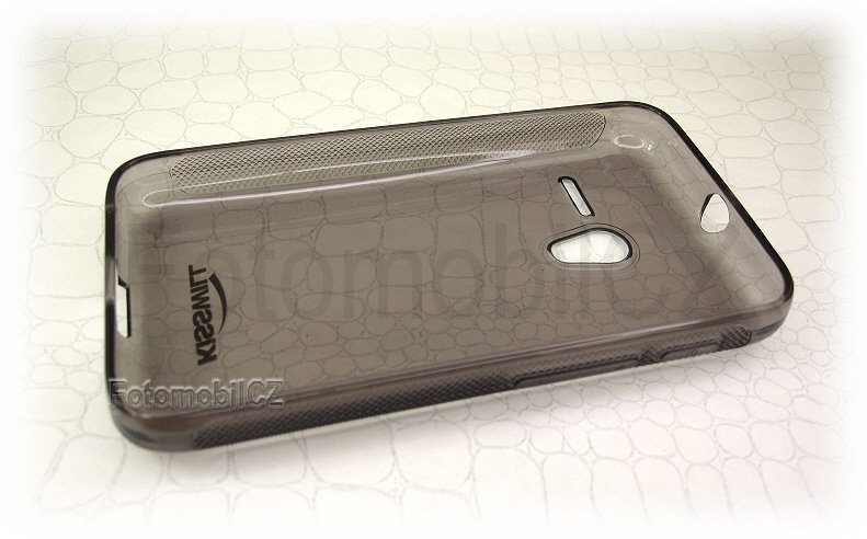 Kisswill TPU černé transparentní silikonové pouzdro pro Vodafone Smart First 6