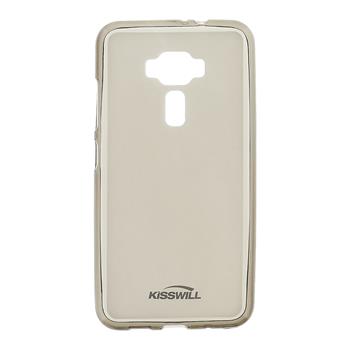 Kisswill TPU černé transparentní silikonové pouzdro pro Asus ZenFone 3 Max ZC520TL