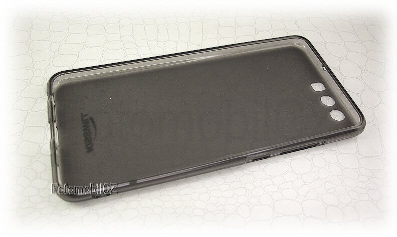 Kisswill TPU černé transparentní silikonové pouzdro pro Huawei P10 Plus